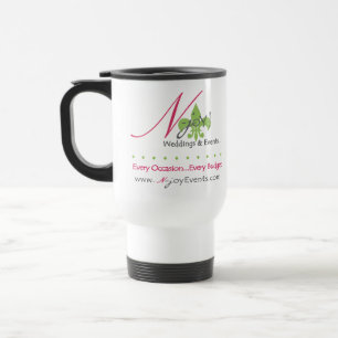 N-glädje! St Louis vit med den svart travel mug Resemugg