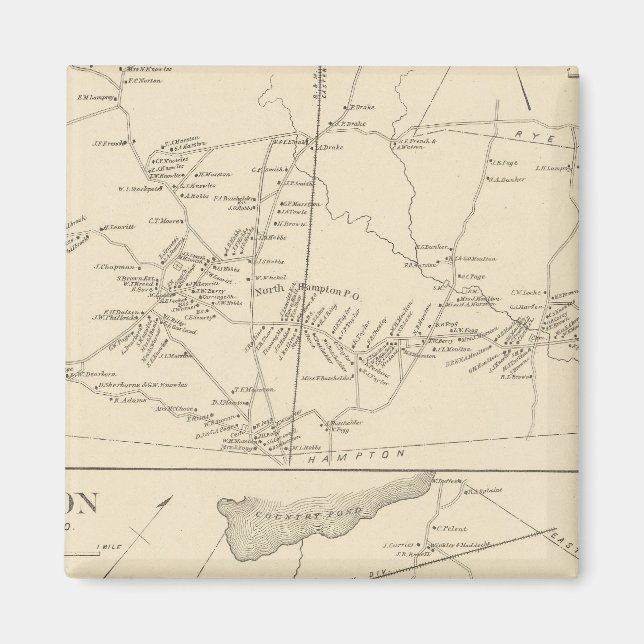 N Hampton, Newton Magnet (Framsidan)