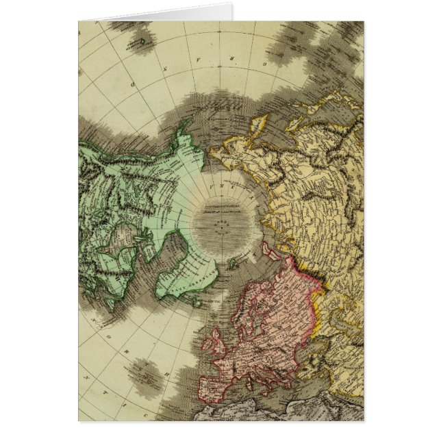 N Hemisphere Hälsningskort (Framsidan)