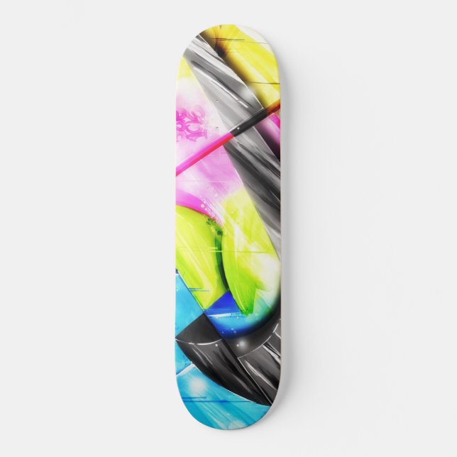 N!KE MINI SKATEBOARD BRÄDA 18,5 CM (Framsida)