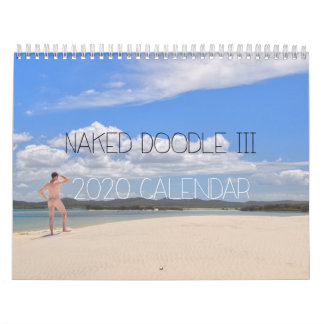 N@ked Doodle 2020 Calendar Kalender