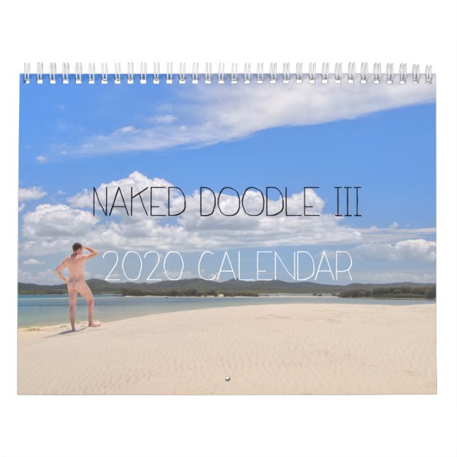 N@ked Doodle 2020 Calendar Kalender (Omslag)