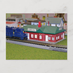 N modell Tåg byage Vykort