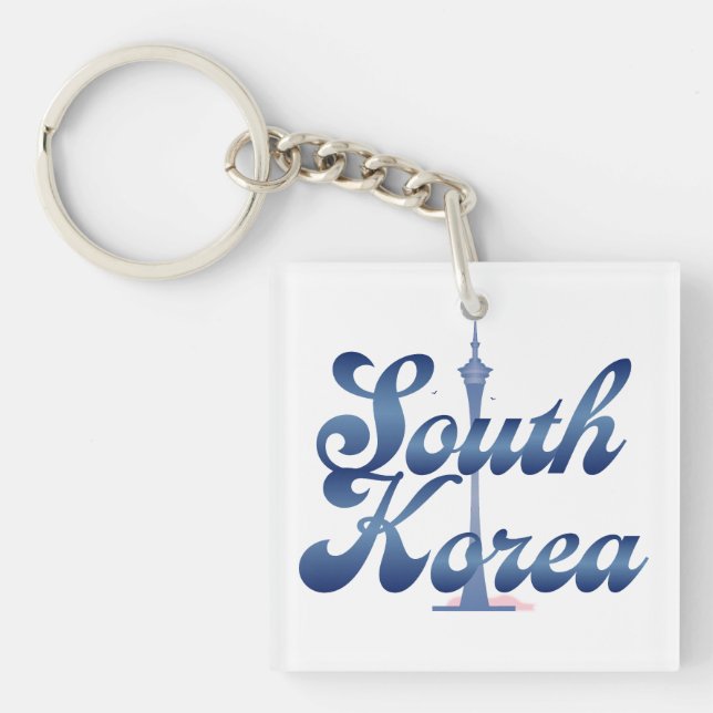 N Söul Torn Sydkorea (Framsidan)
