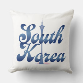 N Söul Torn Sydkorea Kudde