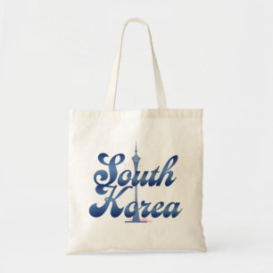 N Söul Torn Sydkorea Tygkasse