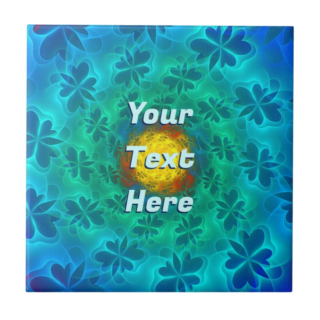 N-Space Lepidoptera Kakelplatta (Framsidan)