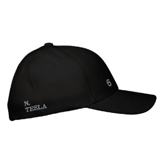 N TESLA HAT BRODERAD KEPS