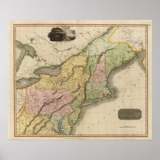 N United Stater Poster (Framsidan)