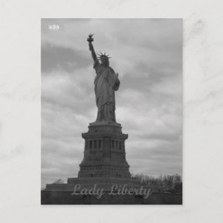 N.Y.E Dam Liberty Vykort