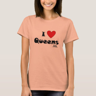 N.Y.E I Heart Queens, NY T-shirt