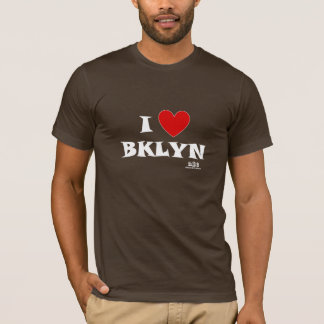 N.Y.E-mig hjärtaBrooklyn manar T-shirt