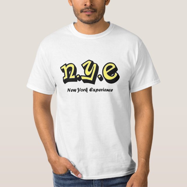N.Y.E turist- Tip# 1 värderar T T-shirt (Framsida)