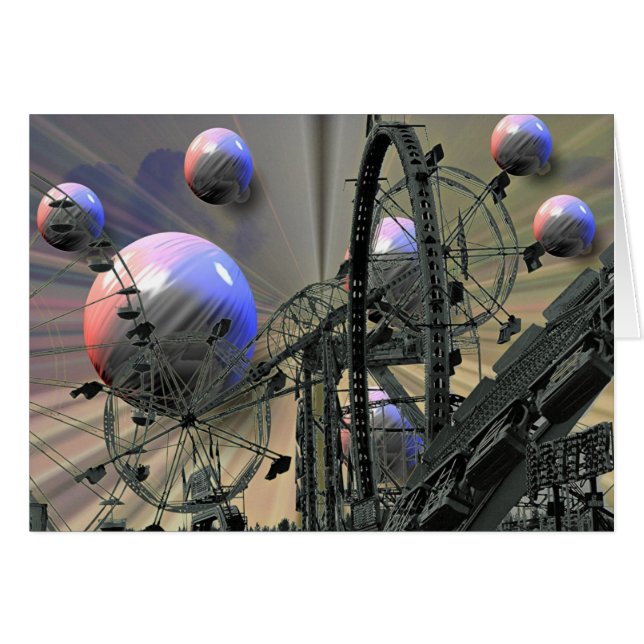 N.Y. Statlig mässa Hälsningskort (Framsidan Horizontal)