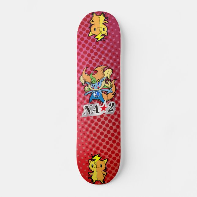 NA2-modell 2 Mini Skateboard Bräda 18,5 Cm (Framsida)