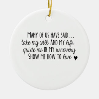 NA 3rd kliver bönprydnaden Julgransprydnad Keramik