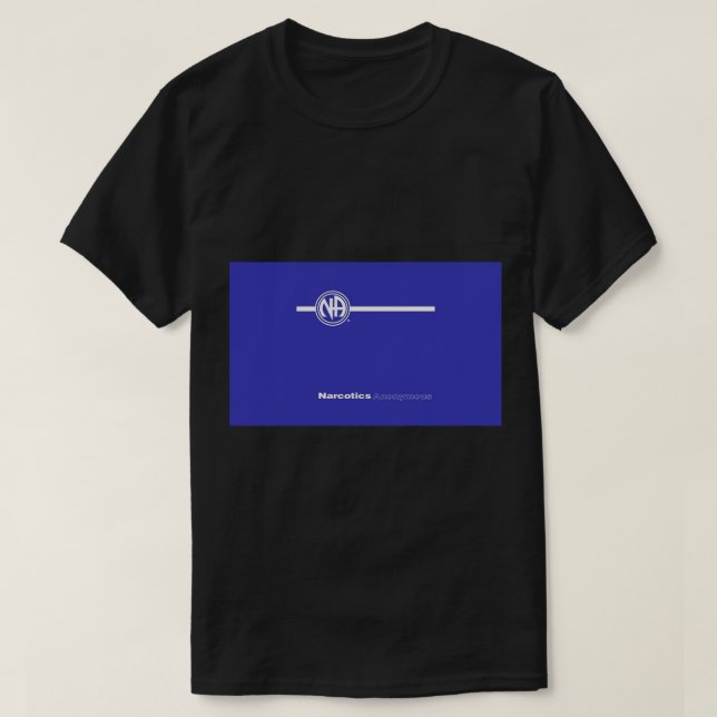 NA Basic Text Bok Narcotics Anonymous Gift Kaffe T Shirt (Design framsida)