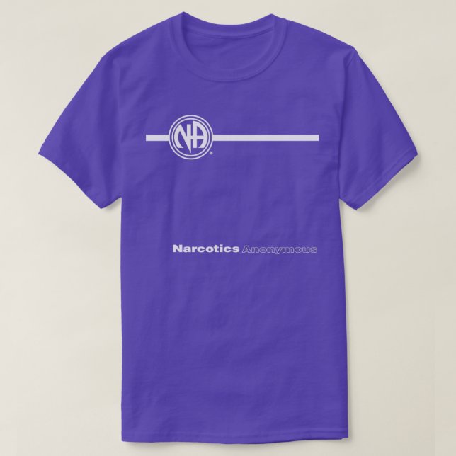 NA Basic Text Bok Narcotics Anonymous Gift T Shirt (Design framsida)