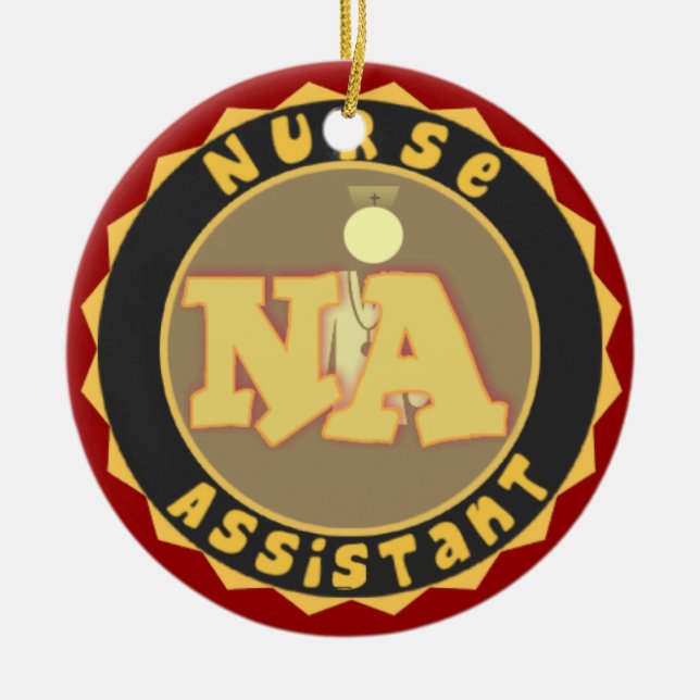 NA CHRISTMAS ORNAMENT NURSE ASSISTANT (Framsidan)