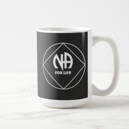 NA for Life - Narcotics Anonymous Kaffemugg