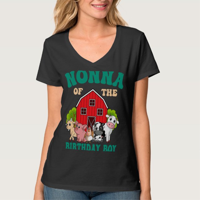 Nå från födelsedagstjurets födelsedag t shirt (Framsida)