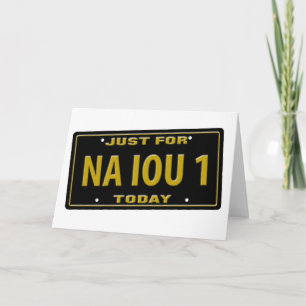 NA IOU 1 KORT