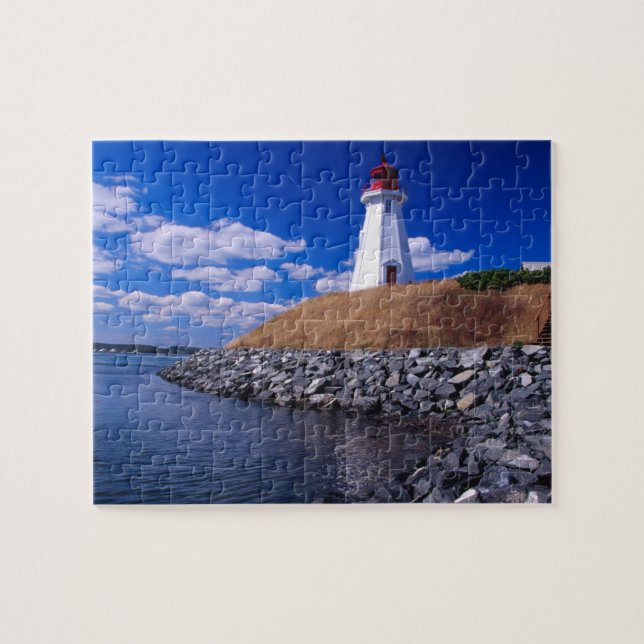 NA, Kanada, New Brunswick, Campabello Island. Pussel (Horisontell)