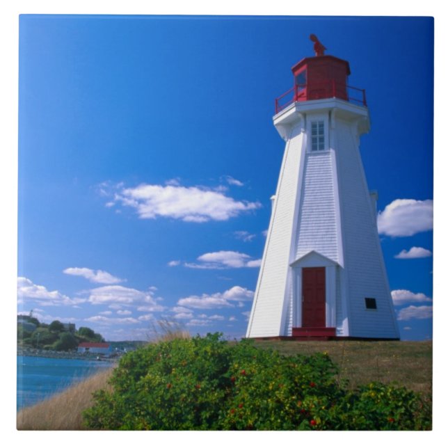 NA, Kanada, New Brunswick, Campobello Island. 2 Kakelplatta (Framsidan)