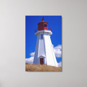 NA, Kanada, New Brunswick, Campobello Island. 3 Canvastryck