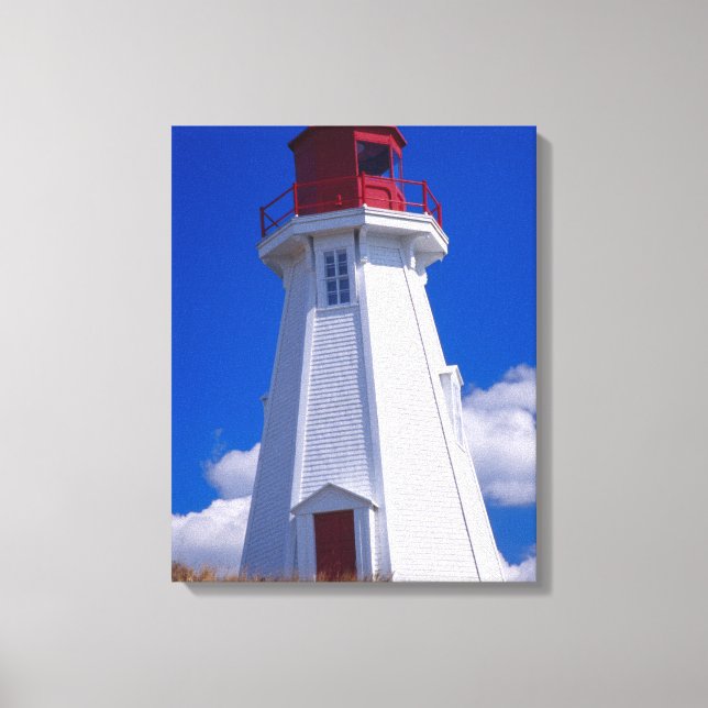 NA, Kanada, New Brunswick, Campobello Island. 3 Canvastryck (Framsida)