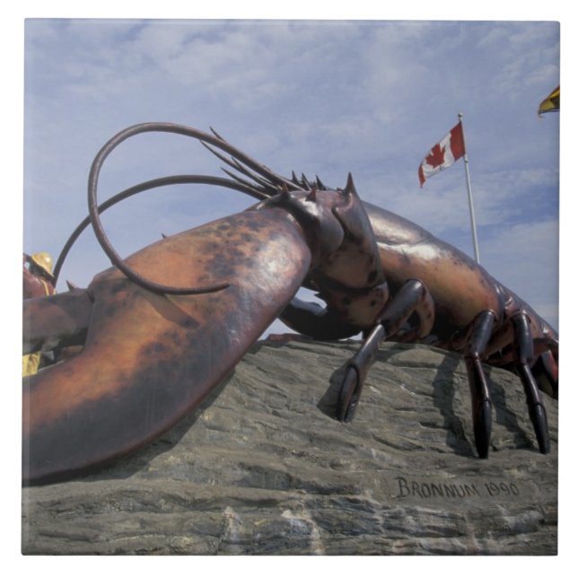 NA, Kanada, New Brunswick, Shediak, World's Kakelplatta (Framsidan)