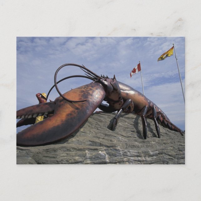 NA, Kanada, New Brunswick, Shediak, World's Vykort (Framsida)