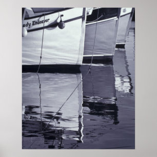 NA, Kanada, Nova Scotia, Digby. Fiskefartyg. Poster