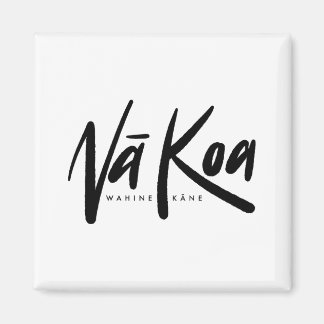 Na Koa Magnet (Square)
