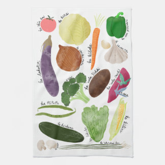 Nā lauai white kökshandduk