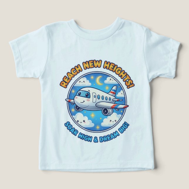 Nå nya höjder! Sväva högt T Shirt (Design Framsida)