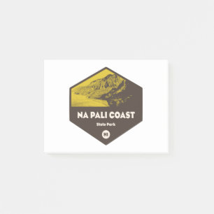 Nā Pali Kusten State Park Hawaii Post-it Block