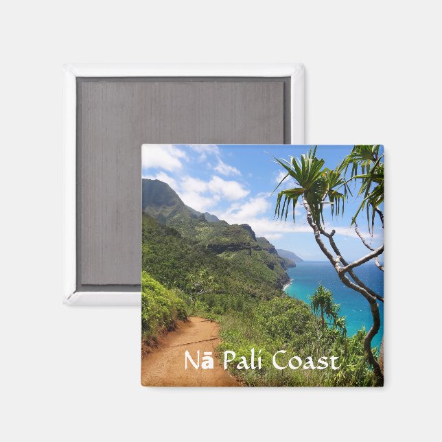 Nā Pali Kusten State Park, Kauai Magnet (Front/Back)