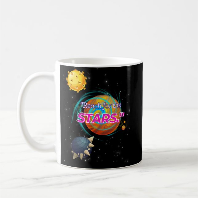 NÅ UPP TILL STJÄRNORNA KAFFEMUGG (Vänster)