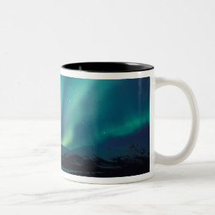NA, USA, Alaska, Brooks Range, Gröna gardiner Två-Tonad Mugg