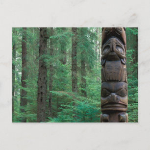 NA, USA, Alaska, Sitka, Sitka Totem Park, A Vykort
