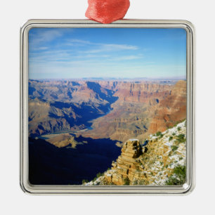 NA, USA, Arizona. Grand Canyon National Park. Julgransprydnad Metall