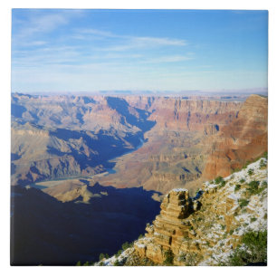 NA, USA, Arizona. Grand Canyon nationalpark. Kakelplatta