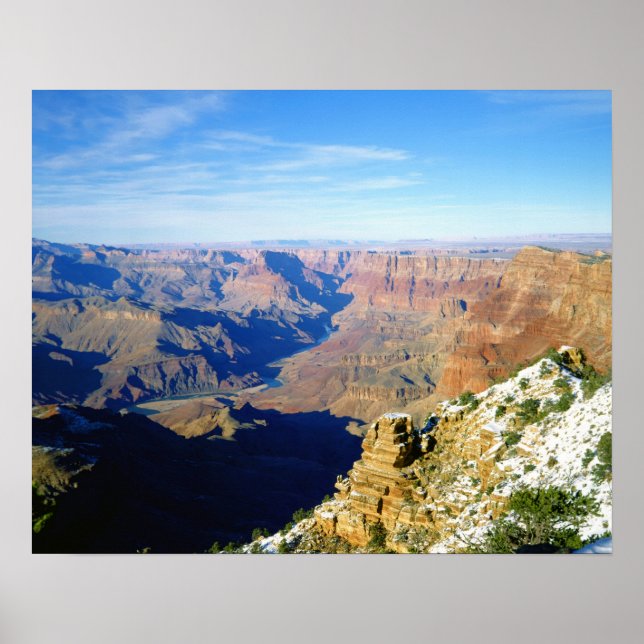 NA, USA, Arizona. Grand Canyon nationalpark. Poster (Framsidan)