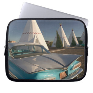 NA, USA, Arizona, Holbrook Route 66, Wigwam 2 Laptop Fodral