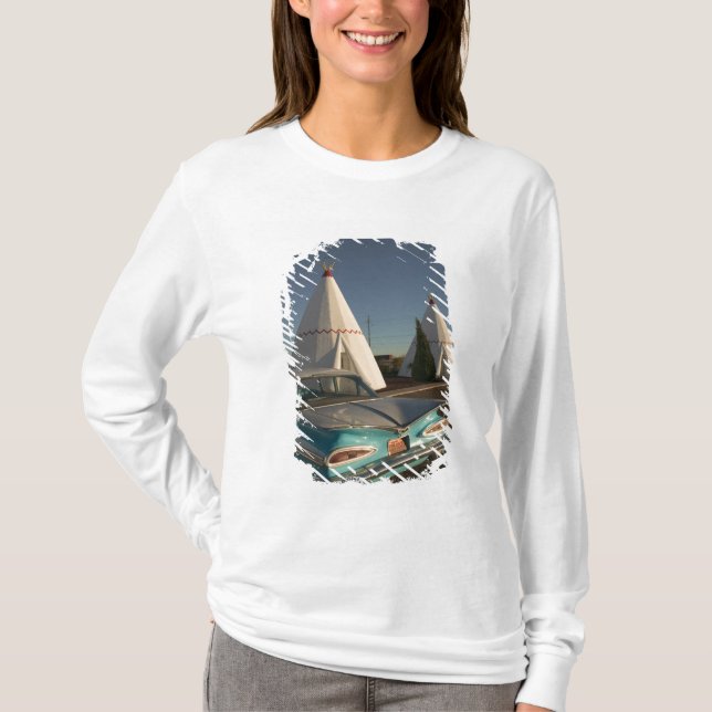 NA USA, Arizona, Holbrook rutt 66, Wigwam T-shirt (Framsida)