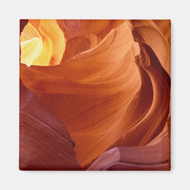 NA, USA, Arizona, Paria canyon. Sandsten 2 Magnet (Framsidan)
