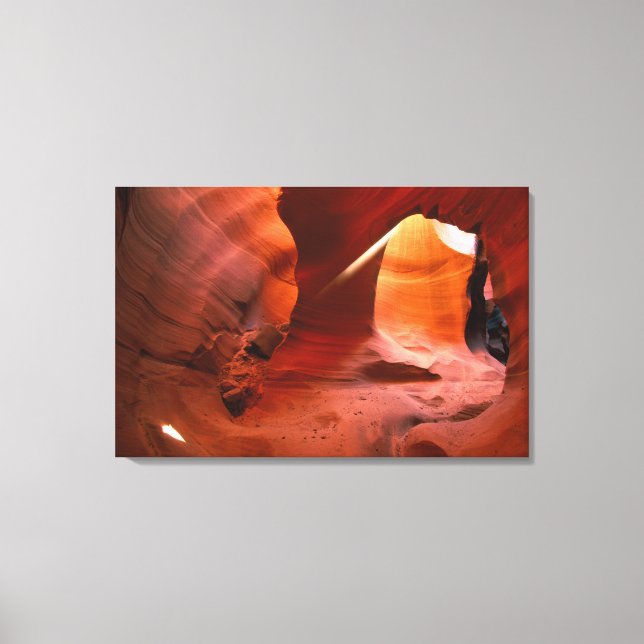 NA, USA, Arizona, Paria Canyon. Sandsten Canvastryck (Framsida)