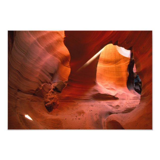 NA, USA, Arizona, Paria Canyon. Sandsten Fototryck (Framsidan)