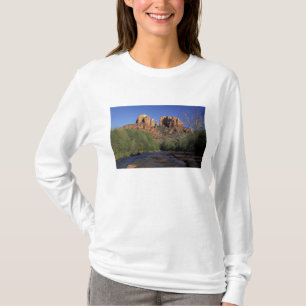 NA, USA, Arizona, Sedona. Cathedral Rock och ek Tee